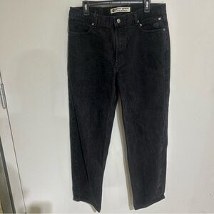 Vintage Harley Davidson Jeans Mens 36x32 Black Denim Relaxed Straight Leg Retro.